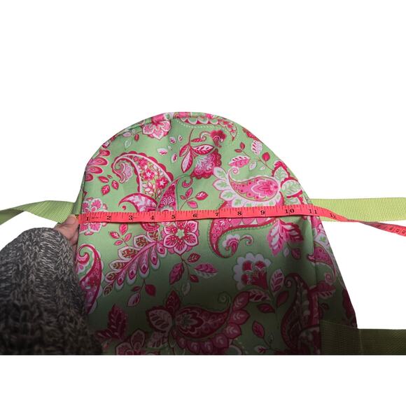 Pink and green picnic backpack - Picture 5 of 8